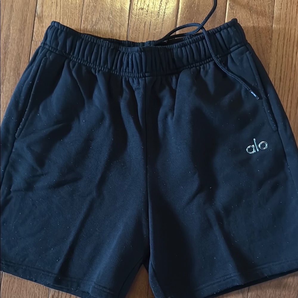 Alo Black Athletic Shorts